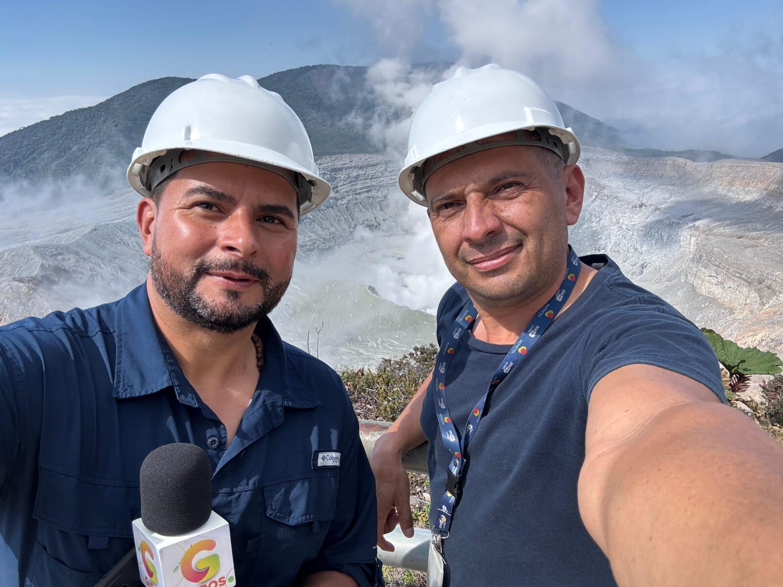 Carlos Láscarez, periodista de Giros de Repretel.