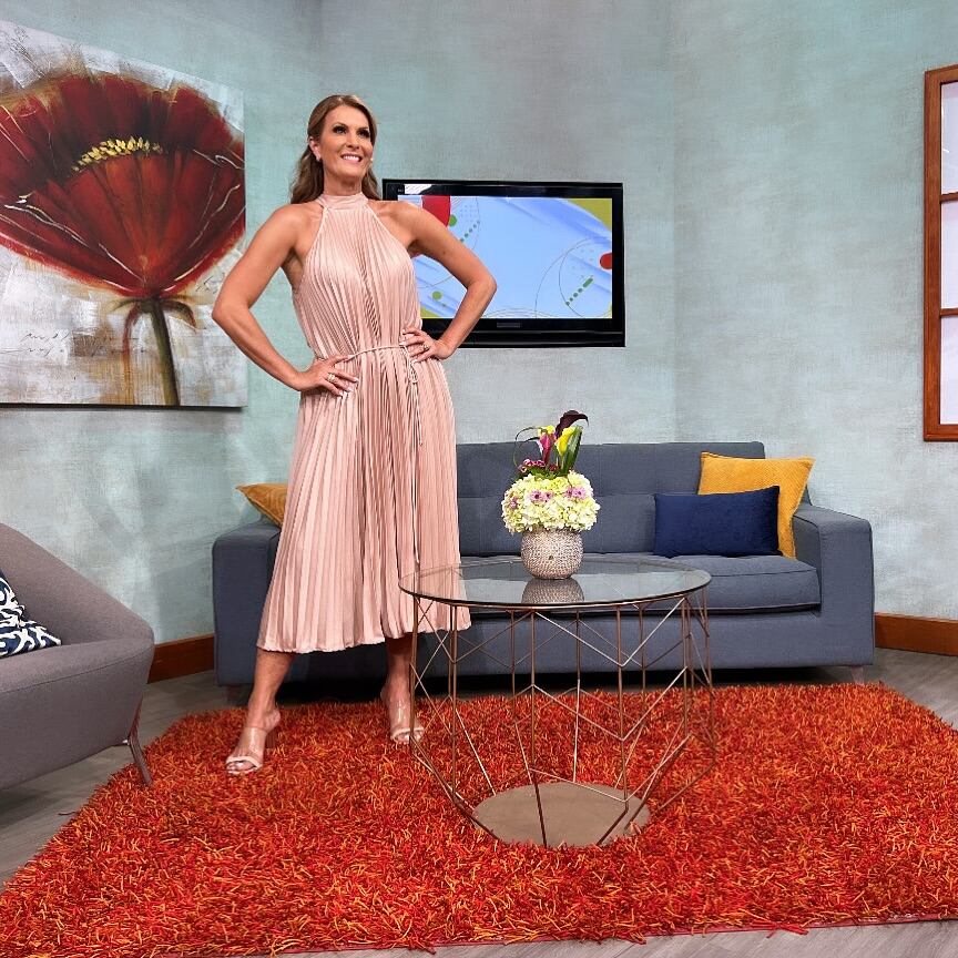 Patricia Figueroa, presentadora de Repretel