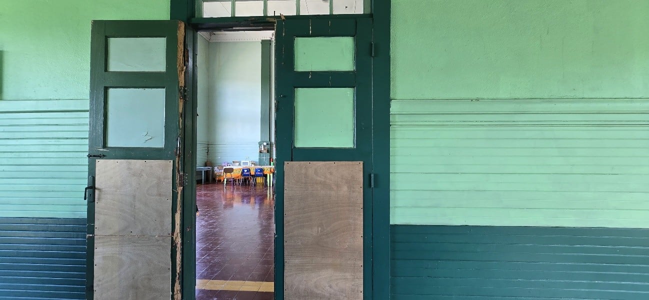 Escuela en Juan Viñas