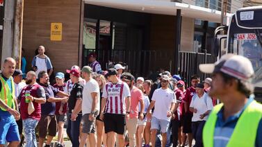 Policía de Tránsito hizo loco en las afueras del estadio Ricardo Saprissa