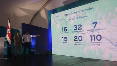 Hay muy buenas noticias sobre la situación de la carretera San José-San Ramón