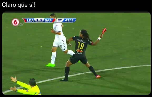 Aficionados de Saprissa inundaron las redes de la Liga con jugadas historicas del cuadro morado. Twitter.