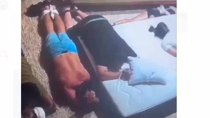 Israelíes fueron atacados y asaltados cuando estaban en casa en playa Santa Teresa de Cóbano. Foto: Captura de video