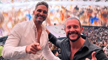 Yiyo Alfaro y Bismarck Méndez salieron de forma inesperada en nueva película de Brad Pitt