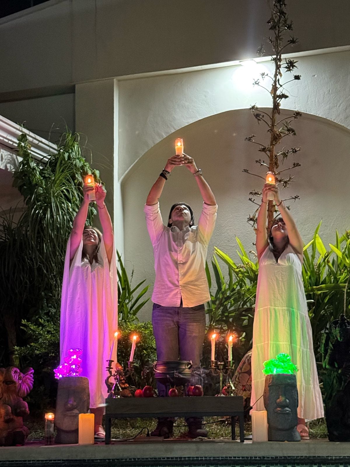 El eclipse lunar del 13 de marzo provocó una luna roja que aprovecharon brujas y brujos para sus rituales