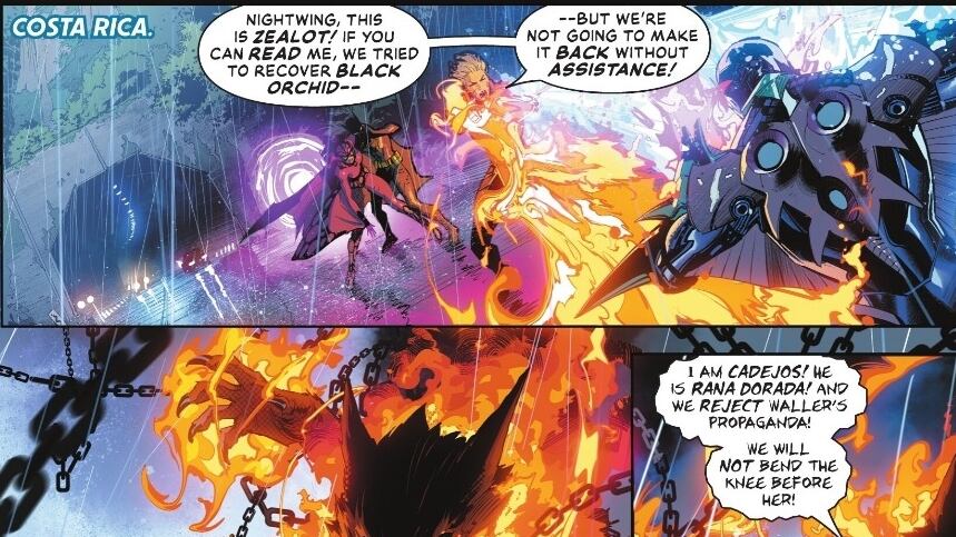 Flash corre por el puro centro de San José a 200 metros del Mercado Central en una de las últimas revistas de la mundialmente famosa y megaempresa DC Comics, además, Batman y Batichica huyen cerca del túnel Zurqui. El gran responsable de que podamos ver a Flash corriendo en Costa Rica es un vecino de La Guácima de Alajuela, Daniel Mora Chaves, conocido en el universo DC Comics como Dan Mora, uno de los mejores dibujantes del mundo según la propia empresa de comics.