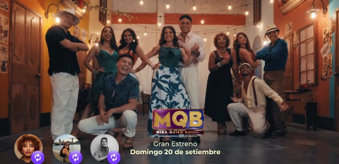La tercera temporada de Mira quién baila inicia el domingo 20 de setiembre.