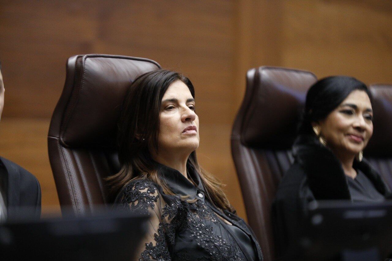 Imágenes del plenario de la Asamblea Legislativa durante la sesión solemne del 1 de mayo de 2026.