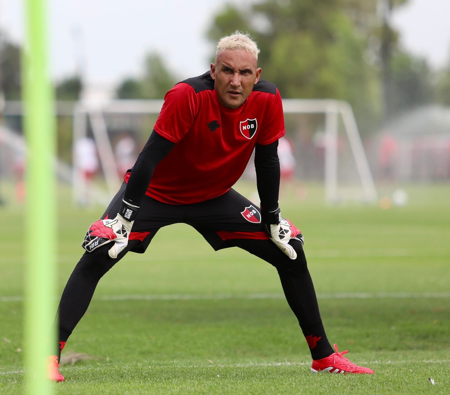 Keylor Navas, primer entrenamiento con Newells Old Boys, Argentina
