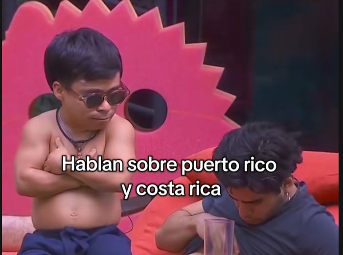 En el programa la Casa de los Famosos se mencionó a Costa Rica por un tema en particular. Captura de pantalla.