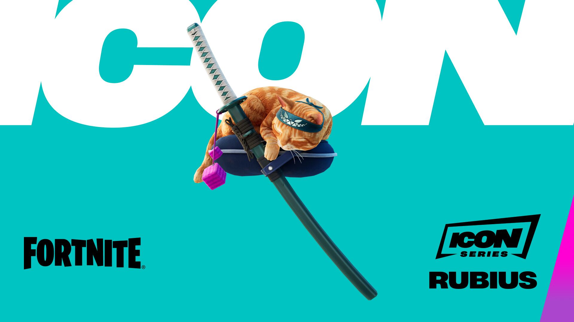 Wilson, el emblemático gato del Rubius, también llega al juego y, por cada eliminación que hagan, cobra vida y maulla. Foto: Fortnite.