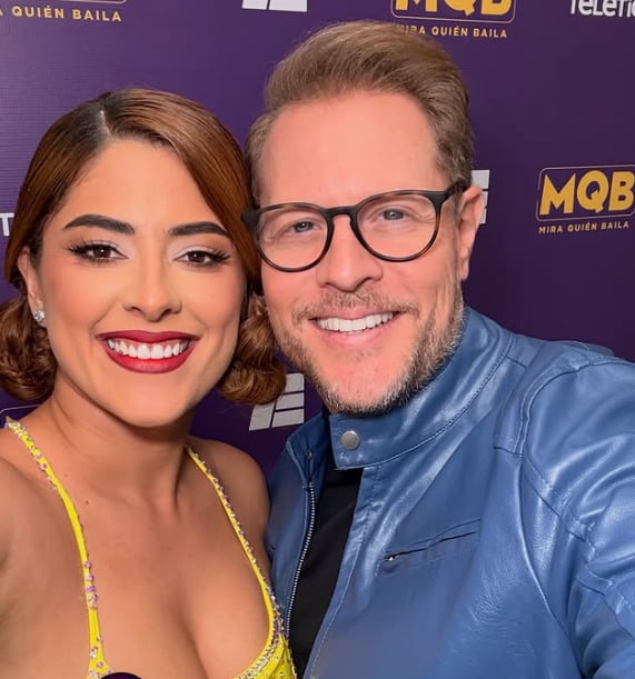 Mauricio Hoffmann y Majo Ulate