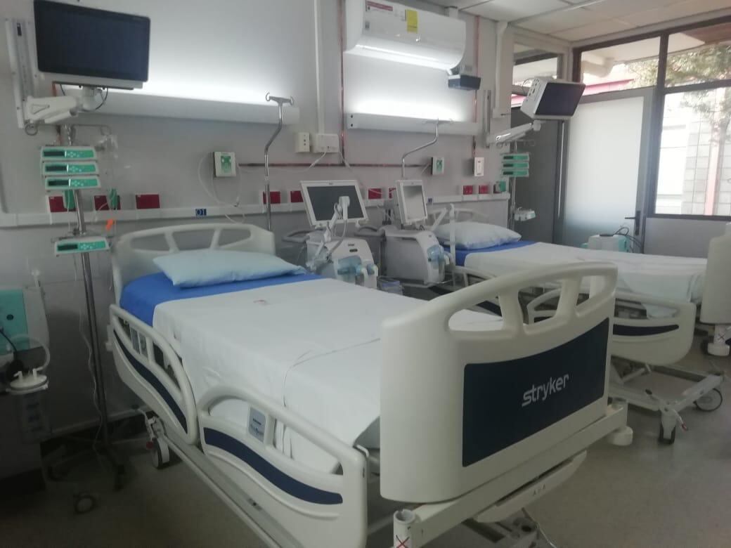 Hospital exclusivo para pacientes positivos de coronavirus en el Cenare