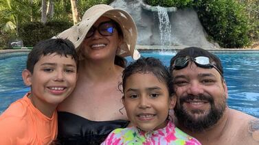 Tavo Gamboa, Vicky Fuentes y sus hijos vivieron momentos de angustia en México