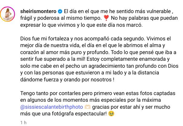 Sheiris Montero, la esposa del modelo Greivin Morgan, ya habló de la llegada al mundo de su ansiada hijita, Sahel