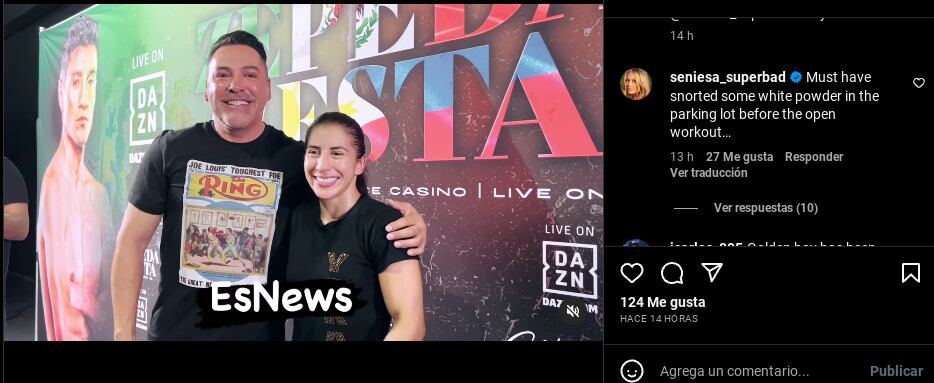 Öscar de la Hoya, Yokasta Valle