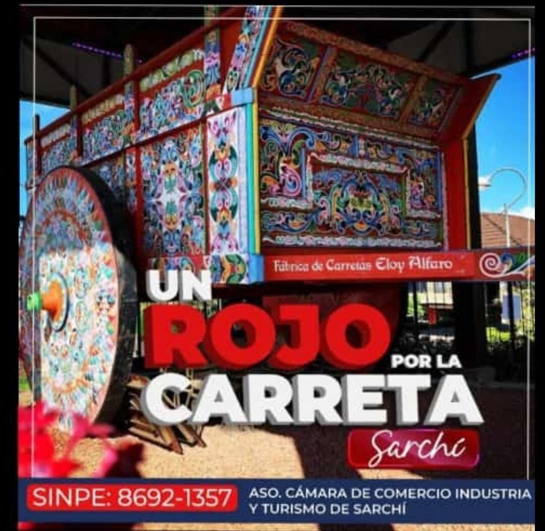 La carretota de Sarchí presenta varios deterioros en el timón y las ruedas principalmente y lanzaron campaña para restaurarla