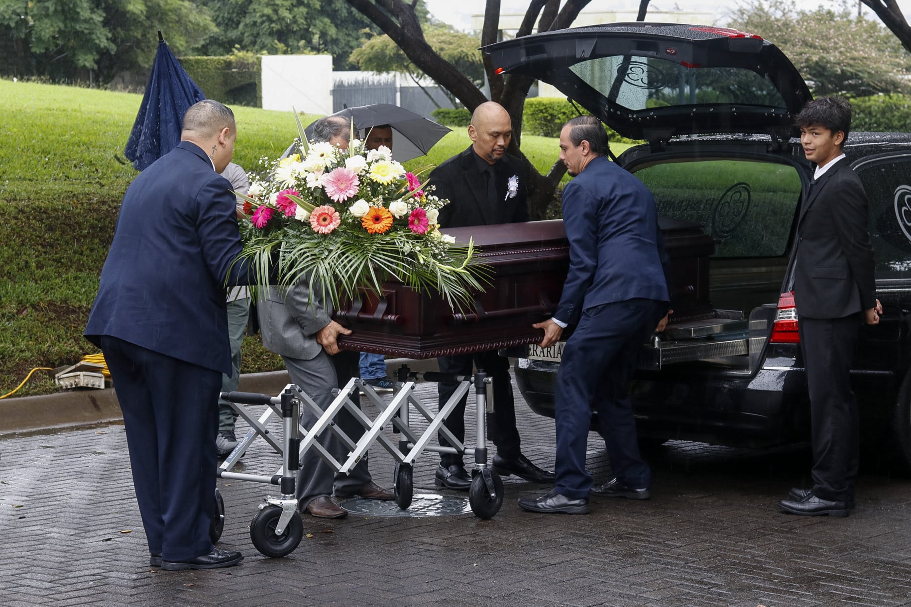 Funeral de Ángel Rafael