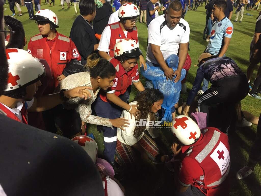 Tragedia en clásico en Honduras