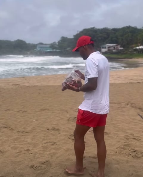 Esta fue una de las fotografías compartidas por Jeikell Venegas.