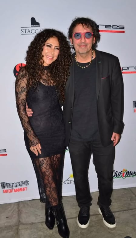 Vica Andrade y su esposo Memo del Bosque