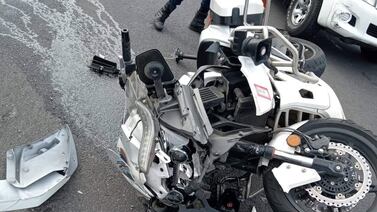 Confirman trágica muerte de policía que sufrió accidente de tránsito