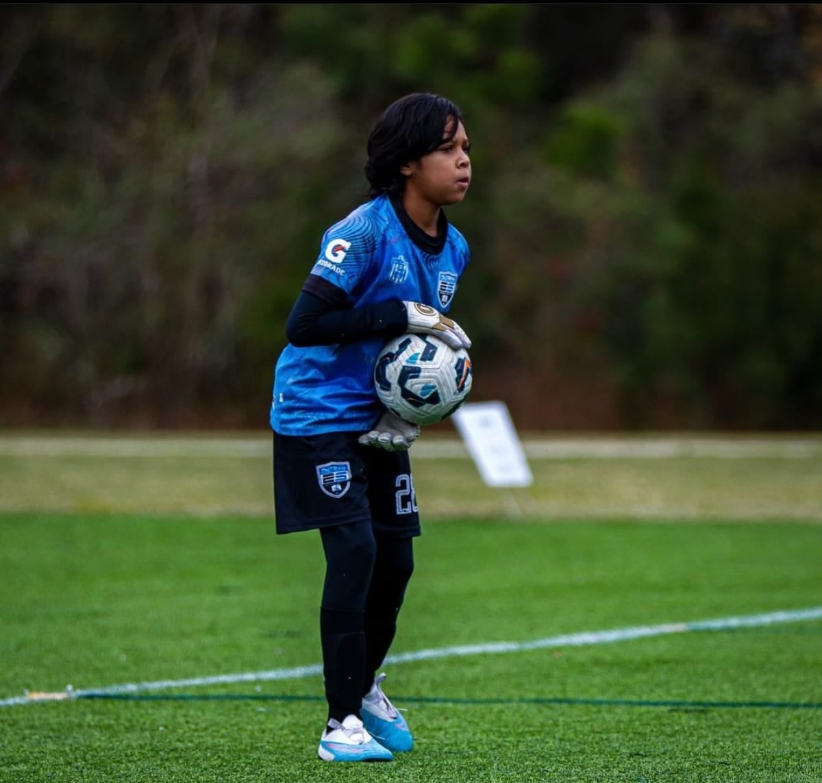Mateo Navas tuvo protagonismo en la Copa Rayados.