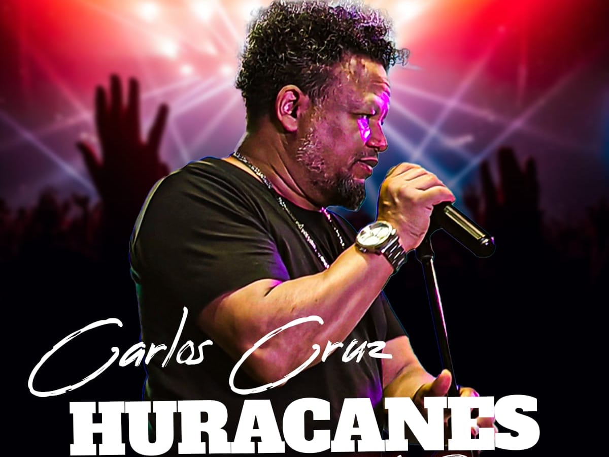 Músico y cantante Carlos Cruz, de Los Huracanes.