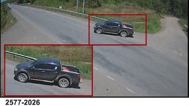 OIJ busca este misterioso pick up negro que podría llevarlos hasta los responsables de un homicidio