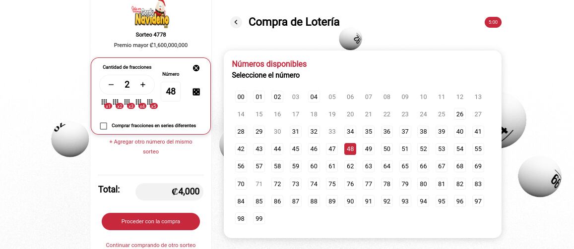 Compre el Gordo Navideño en línea.