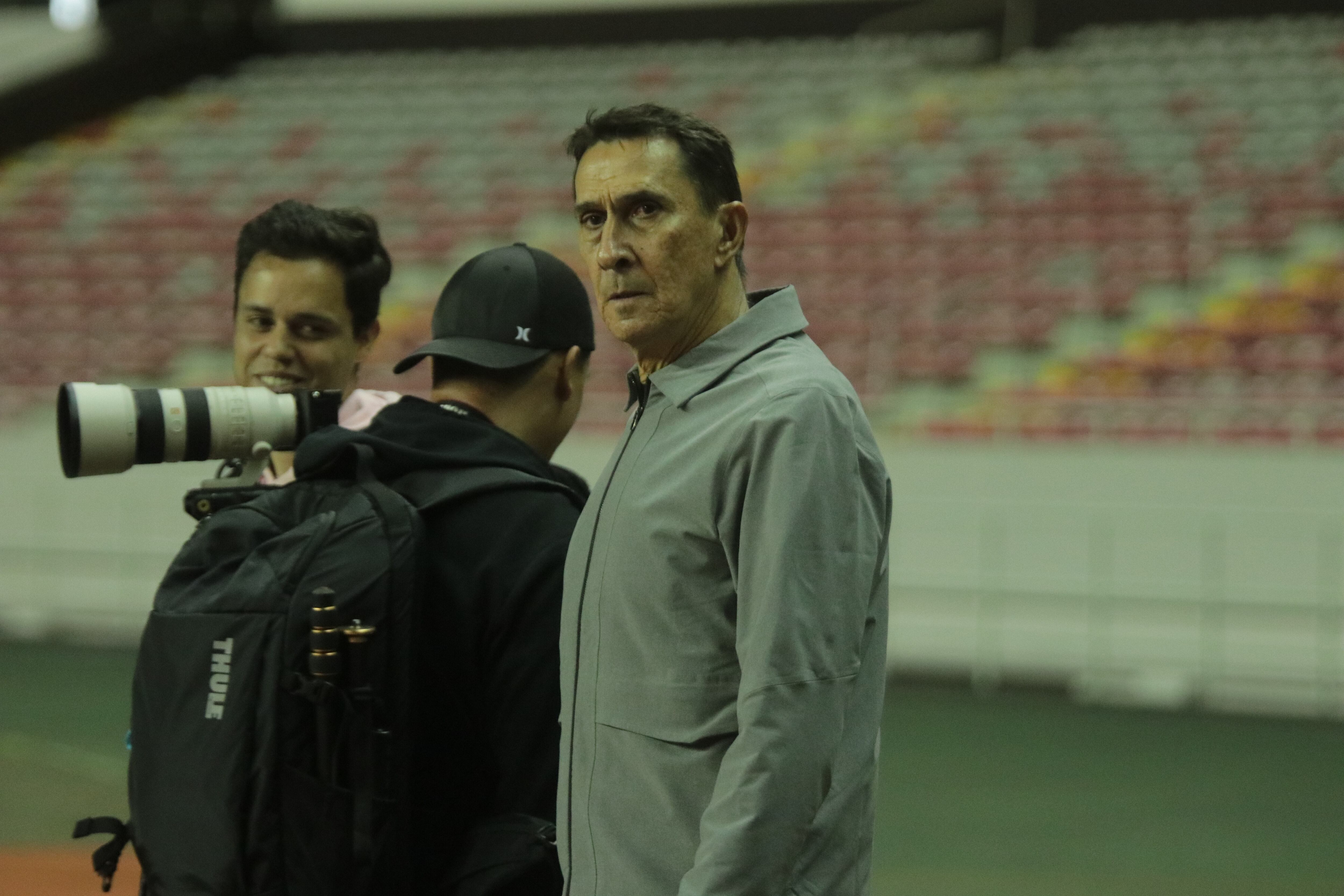 02-02-2025 Estadio Nacional, San José, partido de la jornada 7 del campeonato de primera divisón entre Liga Deportiva Alajuelense y Club Sport Cartaginés.
En la Foto: Andres Carevic Técnico de Cartaginés
Jonathan Jiménez Flores para Grupo Nación