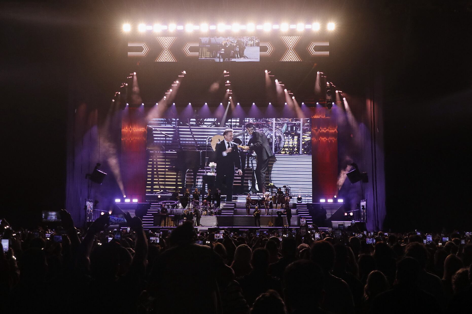 Concierto Luis Miguel 2024 Parque Viva / foto Lilly Arce