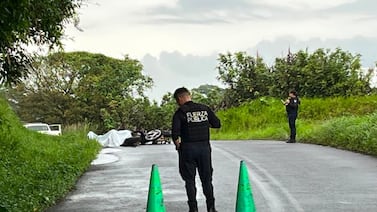 Accidente en una importante ruta del país deja un motociclista muerto