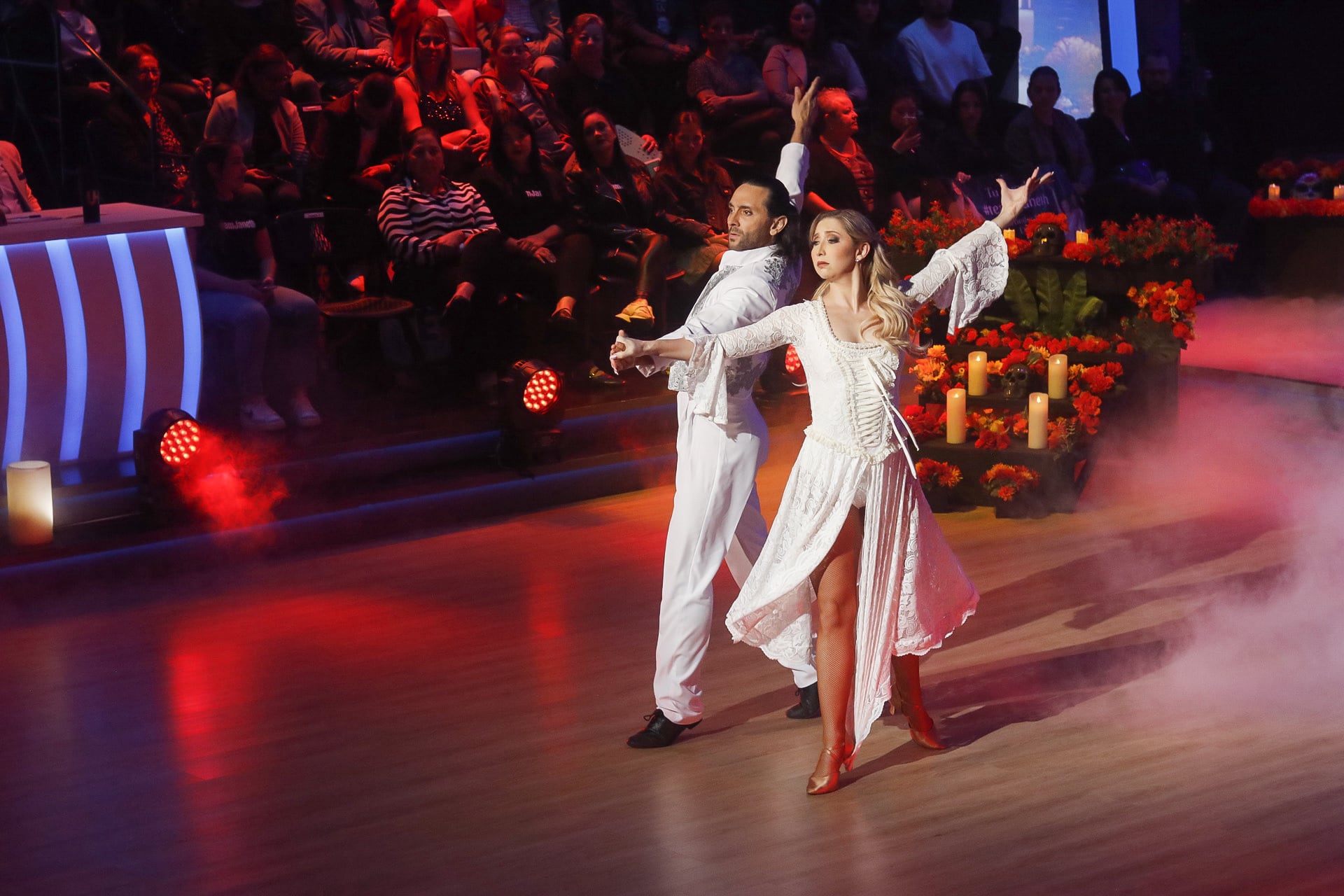 29/09/2024. Mira quién baila, Televisora de Costa Rica. Detrás de cámaras. Estudio Marco Picado. Sabana, San José. Fotografía: Lilly Arce.