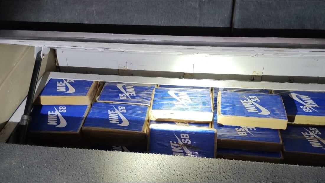 Decomiso con la DEA permitió decomiso de cocaína