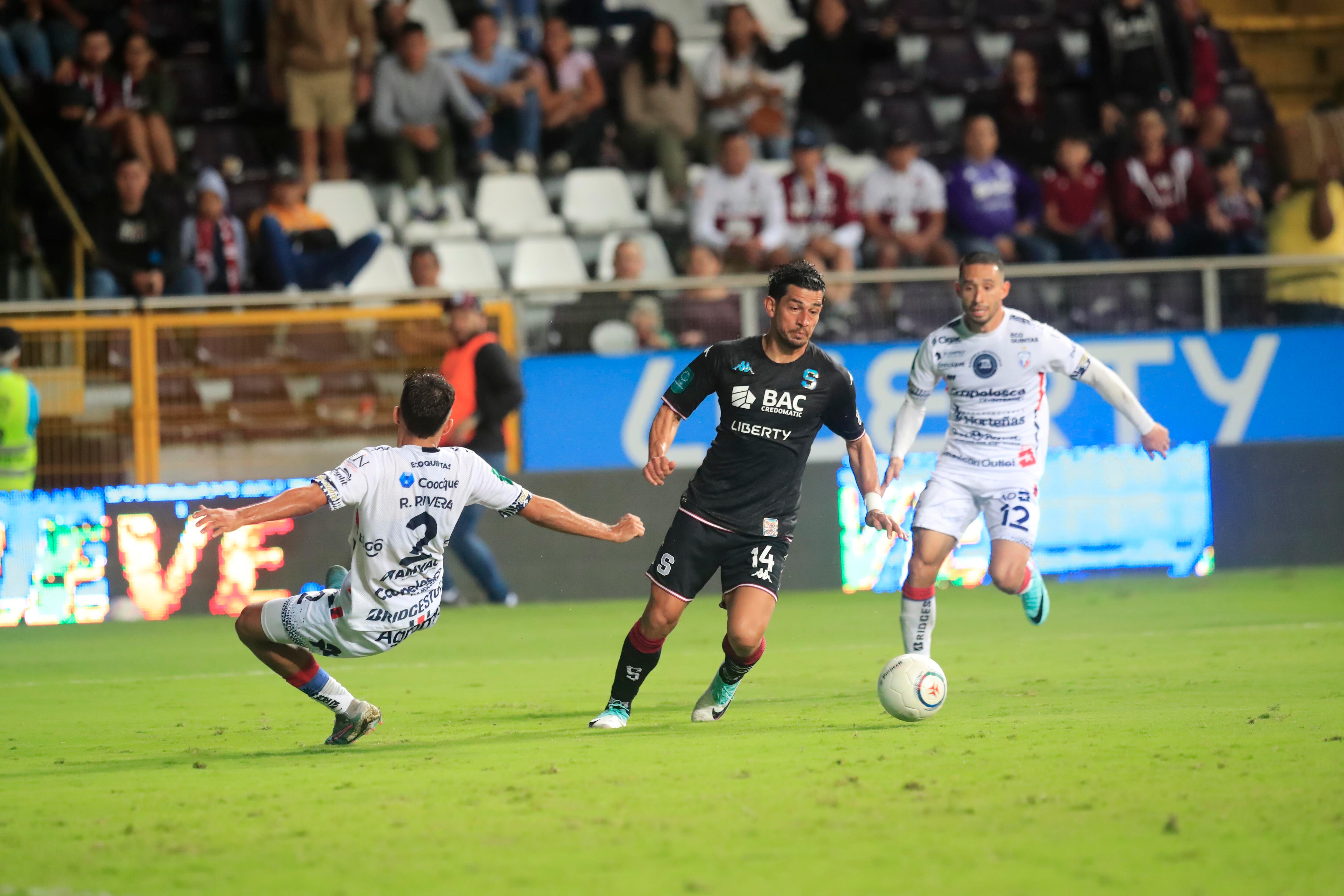 29/10/2023 Estadio Ricardo Saprissa, Tibás. El Deportivo Saprissa recibió a la Asociación Deportiva San Carlos, en partido de la jornada 17, Torneo de Apertura, Liga Promérica 2023.
