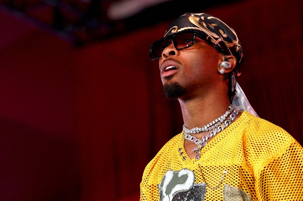 INDIO, CALIFORNIA - APRIL 20: (FOR EDITORIAL USE ONLY) d4vd performs at Gobi Tent during the 2025 Coachella Valley Music and Arts Festival on April 20, 2025 in Indio, California. Arturo Holmes/Getty Images for Coachella/AFP (Photo by Arturo Holmes / GETTY IMAGES NORTH AMERICA / Getty Images via AFP)