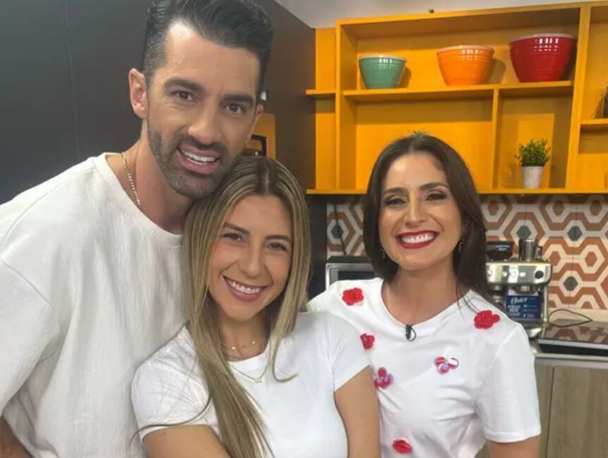 Toni Costa y Mimi Ortiz derrocharon amor en Buen Día.