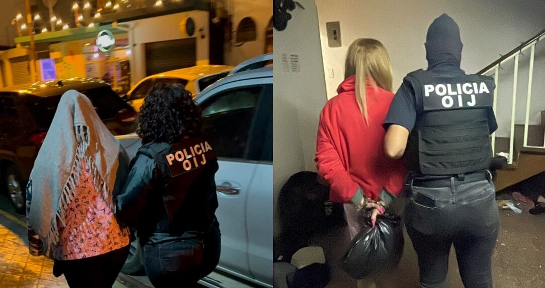 Al parecer, el ilícito negocio era manejado por dos hermanas apellidadas Álvarez y un hombre de apellido Calvo. Foto OIJ