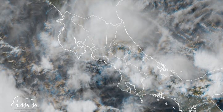 Pronóstico del tiempo para el 13 de mayo en la tarde del Instituto Meteorológico Nacional