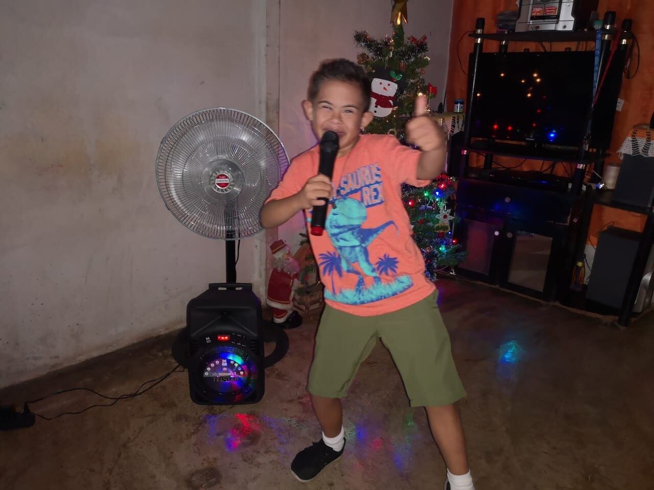 Kendrick Vargas, niño síndrome down recibió su regalo soñado