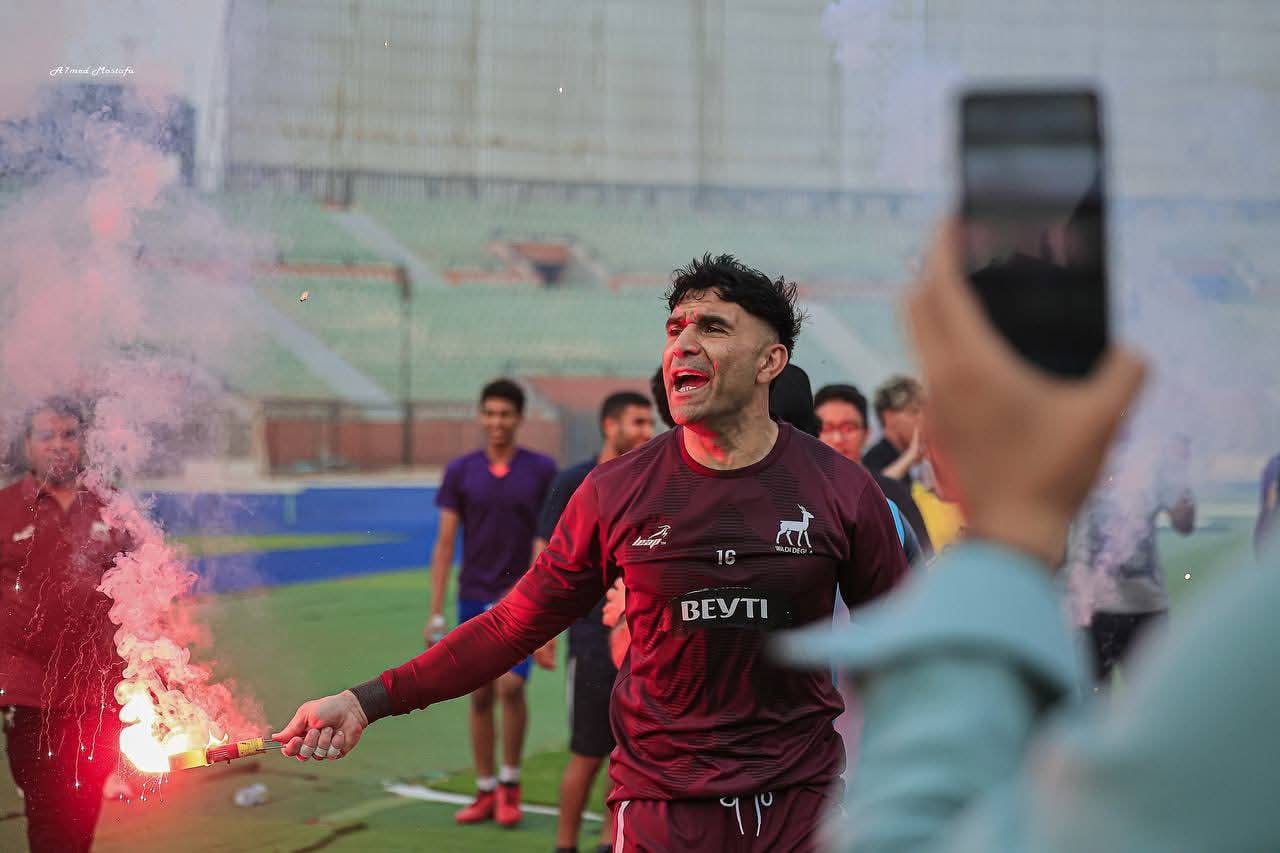 El portero de la Selección de Egipto Mohamed Abou-Naga falleció el sábado, luego de padecer problemas en su sistema hepático. Foto tomada de X.