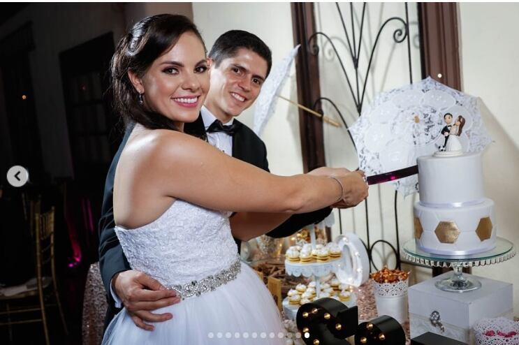 Stephanie Chaverri y Ricardo Montero, aniversario de boda 8