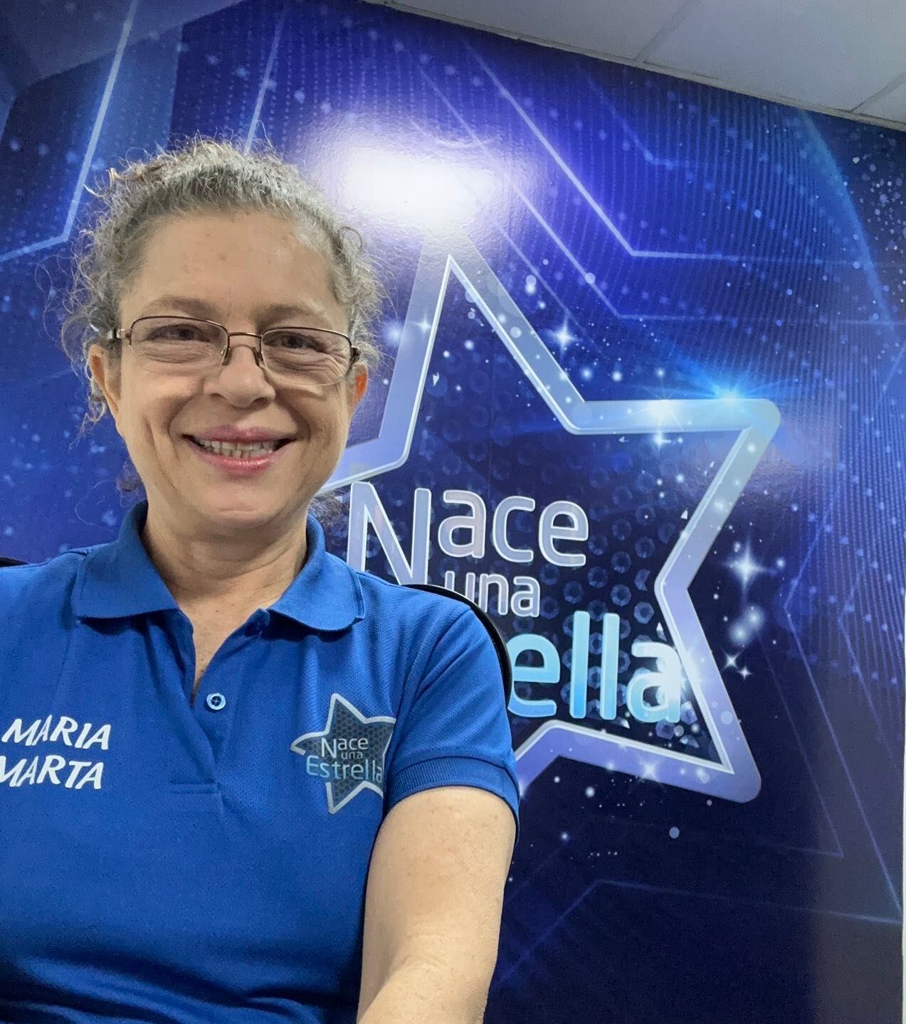 María Marta López, profesora de canto de Nace una estrella.