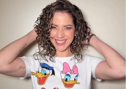 Lussania Víquez y su familia