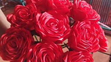 Niña de 13 años no permite que una dura condición la detenga y hace bellezas con sus manos