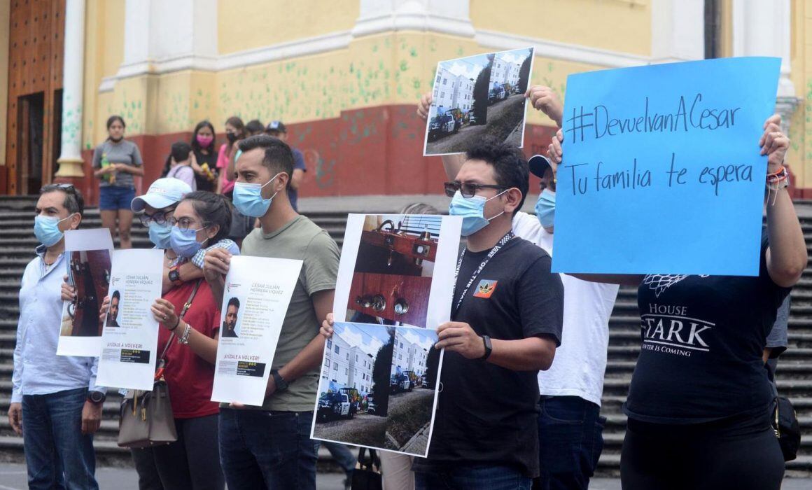 César Herrera, tico que estuvo desaparecido en México tras detención. Foto tomada del medio Quadratin de Veracruz. César Herrera, tico que estuvo desaparecido en México tras detención. Foto tomada del medio Quadratin de Veracruz.