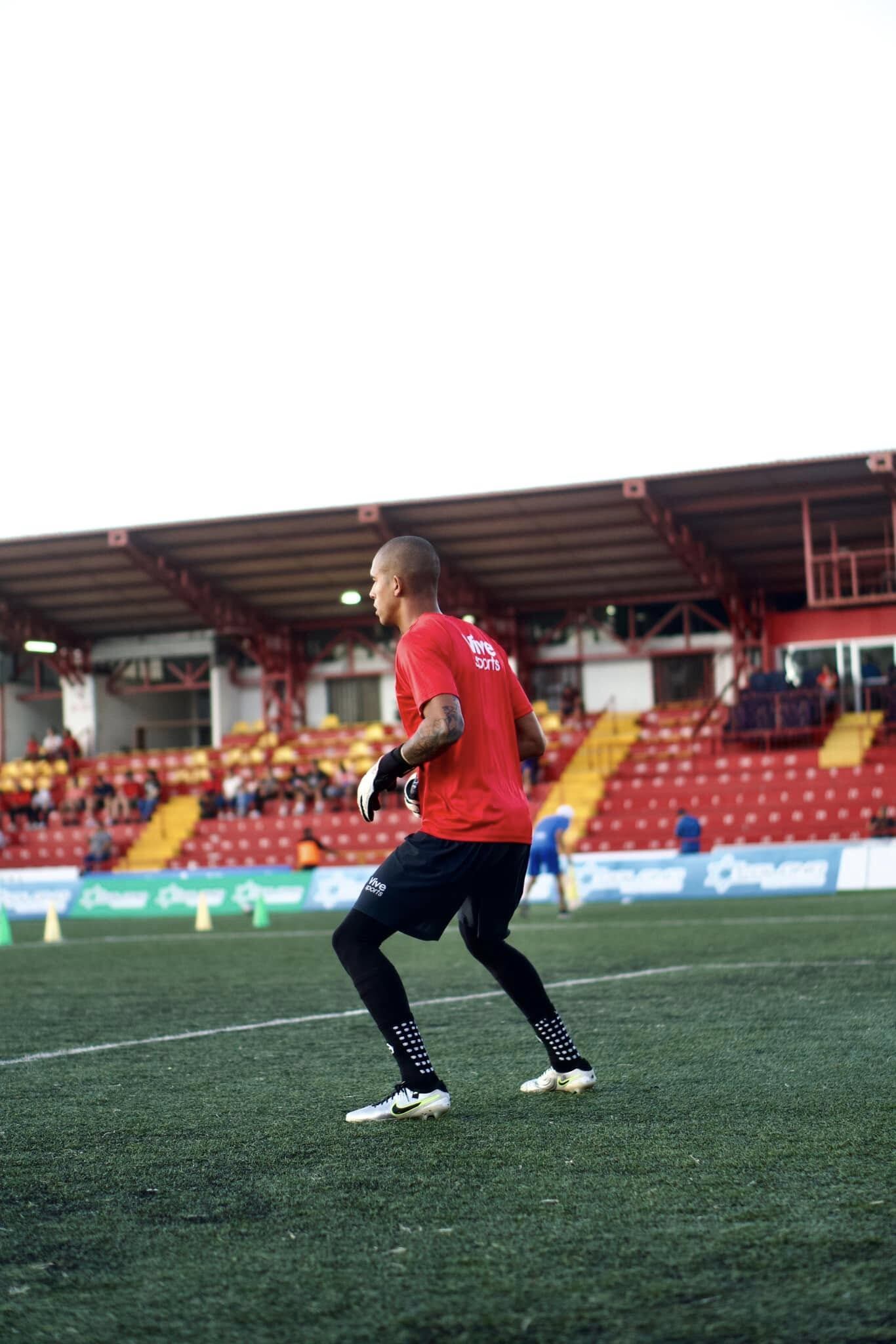 Miguel Ajú es el nuevo portero del Santos de Guápiles. Prensa SG.