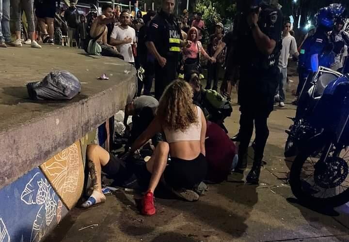 Balacera interrumpió fiestas de Barva