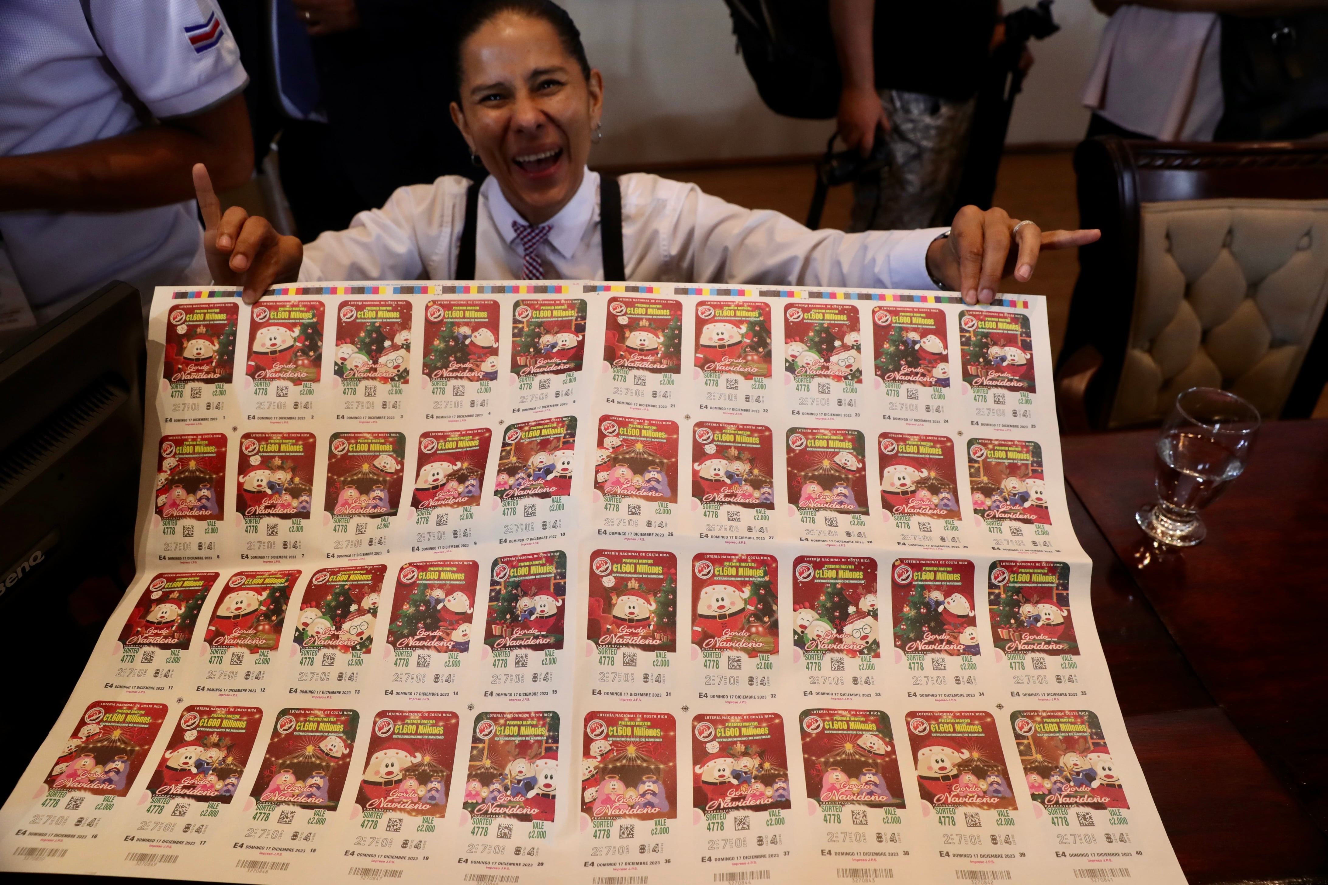 02/10/2023 Presentación del gordo Navideño. Foto Alonso Tenorio